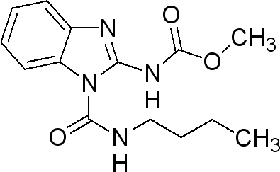 32 别名:苯来特,1-正丁氨基甲酰-2-苯并咪唑,氨基甲酸甲酯